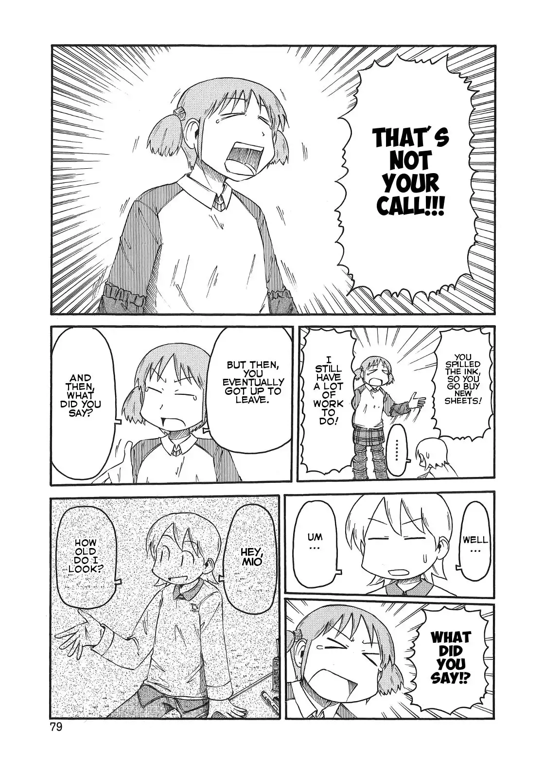 Nichijou Chapter 81 3