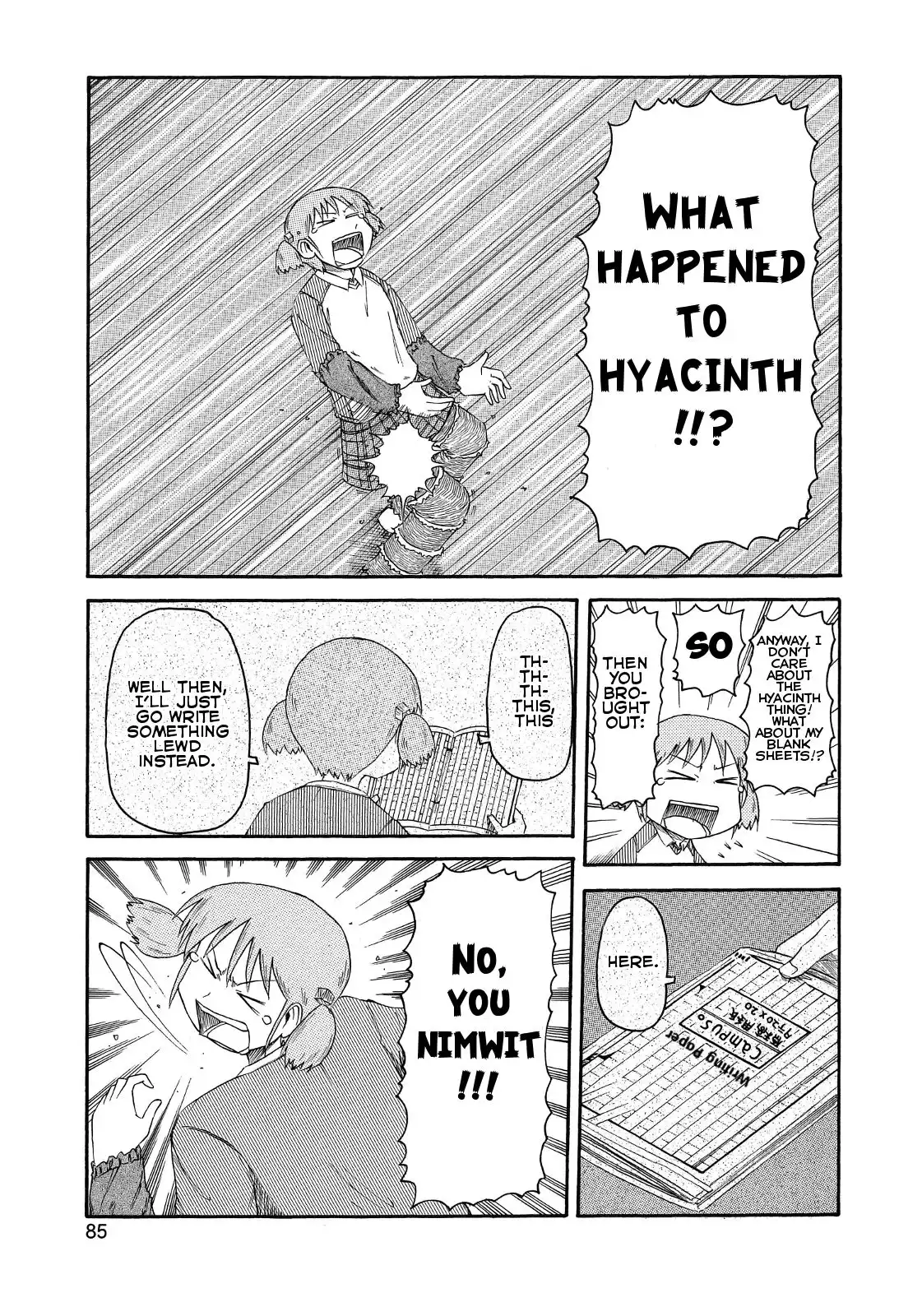 Nichijou Chapter 81