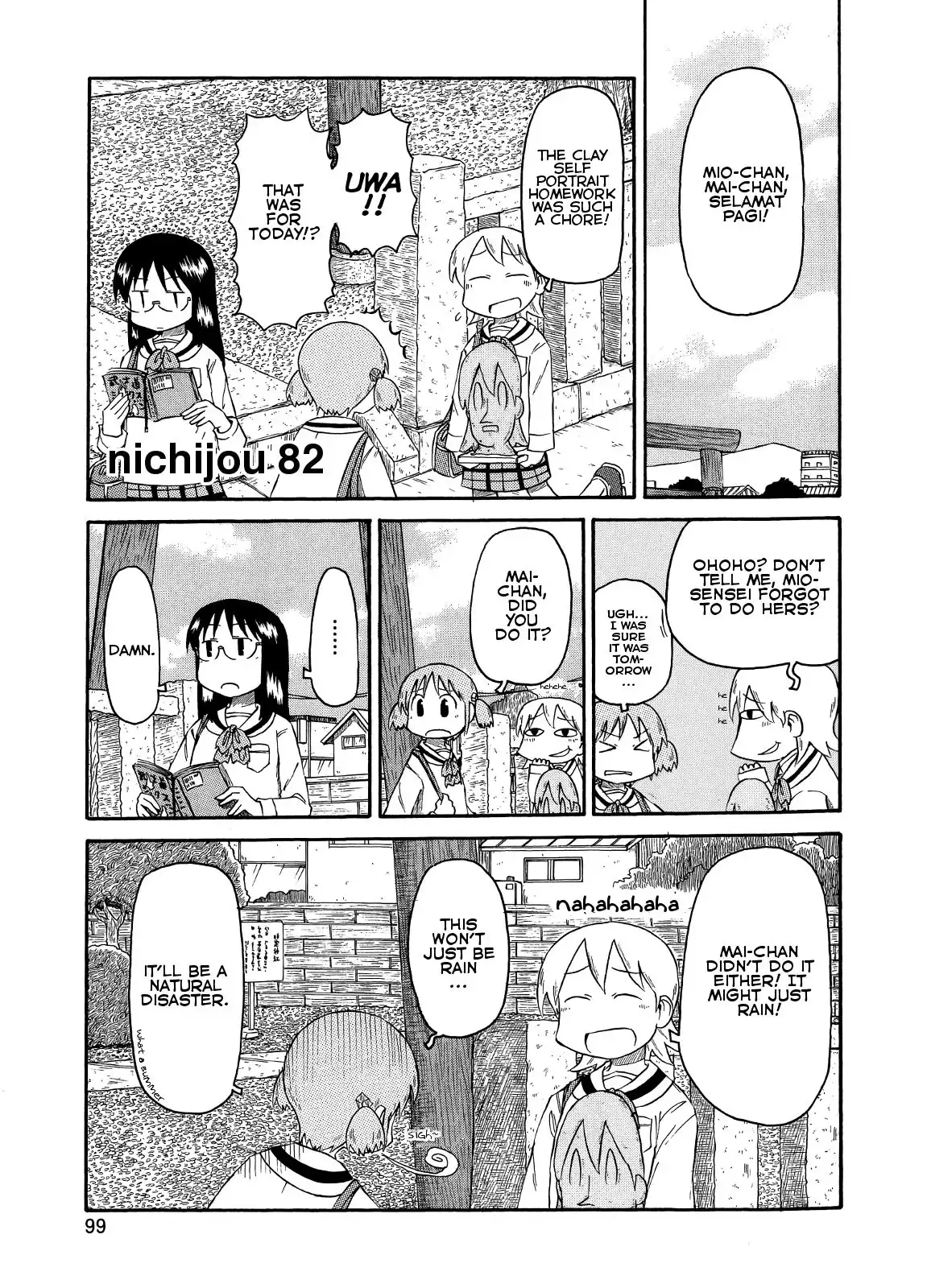 Nichijou Chapter 82 1