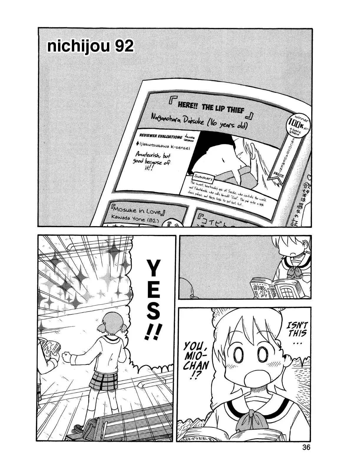 Nichijou Chapter 92 2