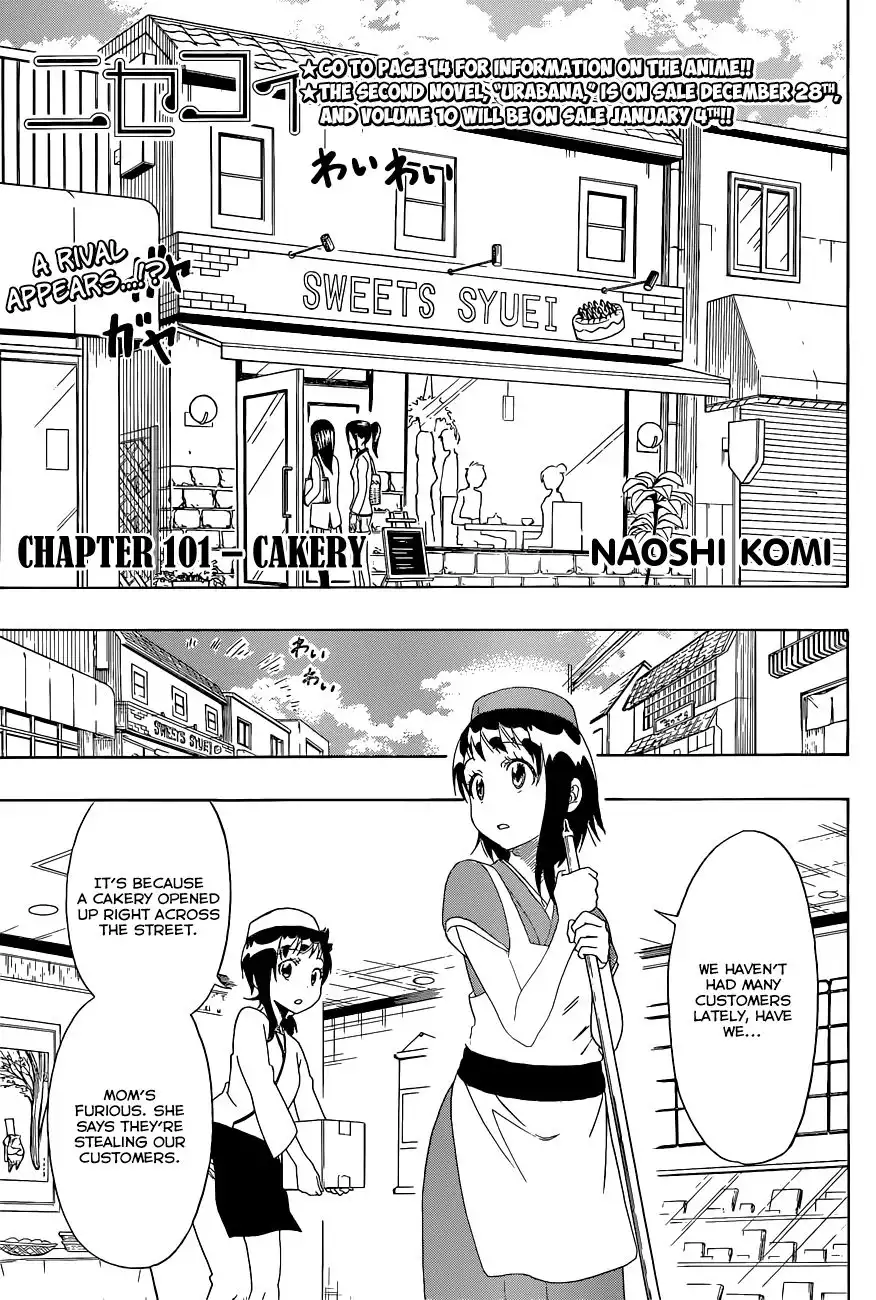 Nisekoi Chapter 101