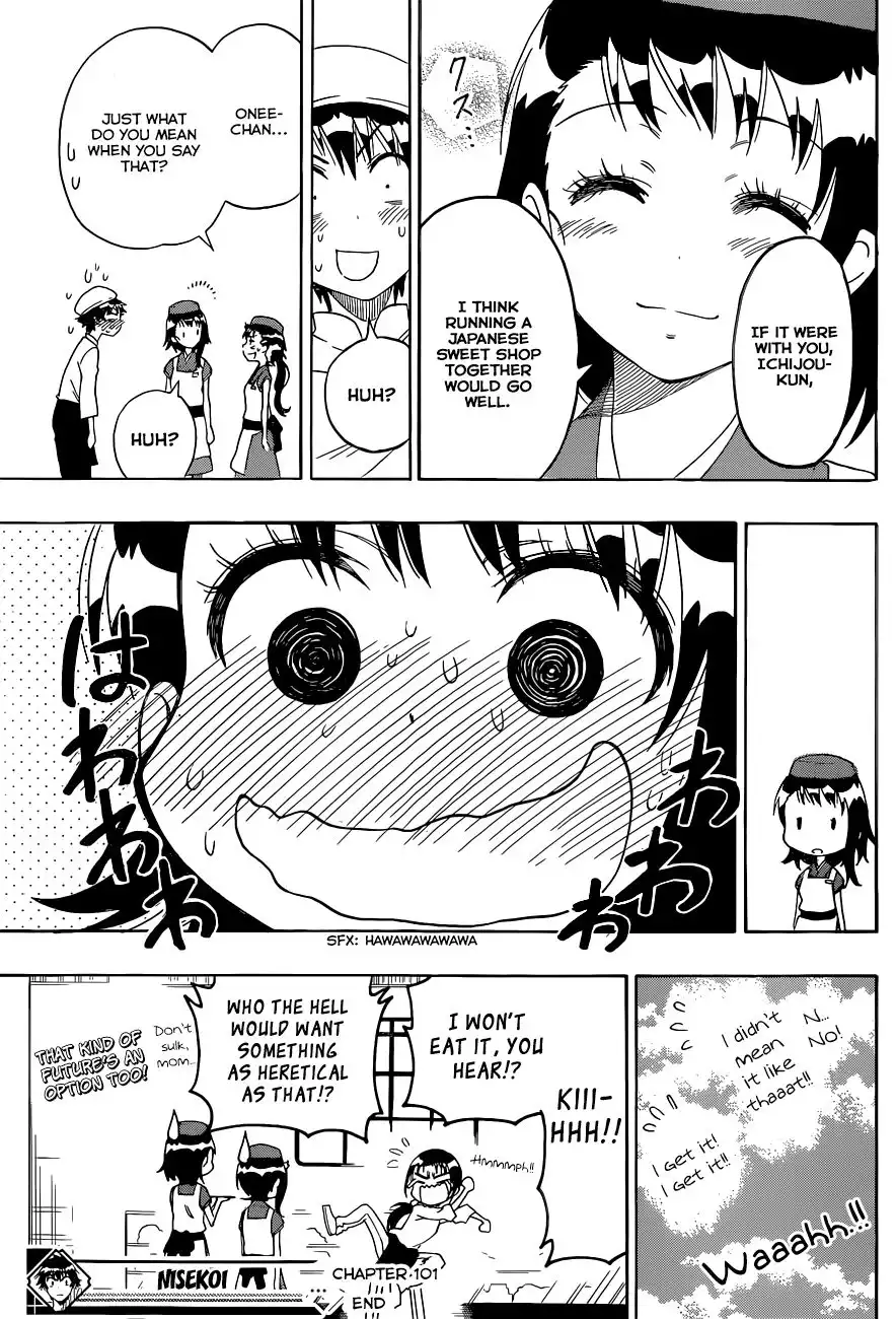 Nisekoi Chapter 101