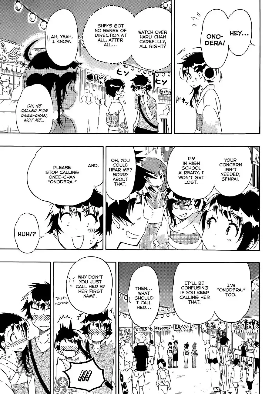 Nisekoi Chapter 107