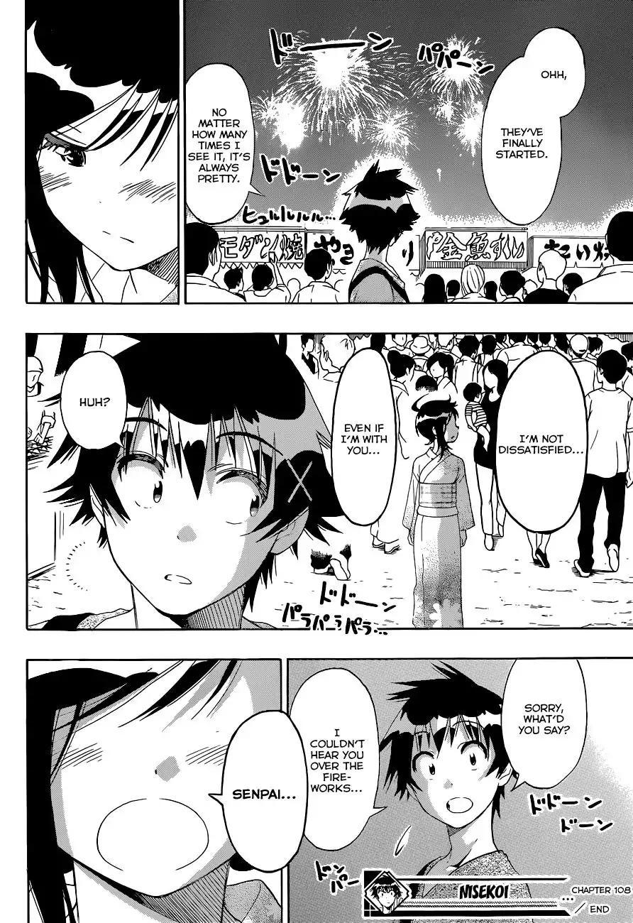 Nisekoi Chapter 108