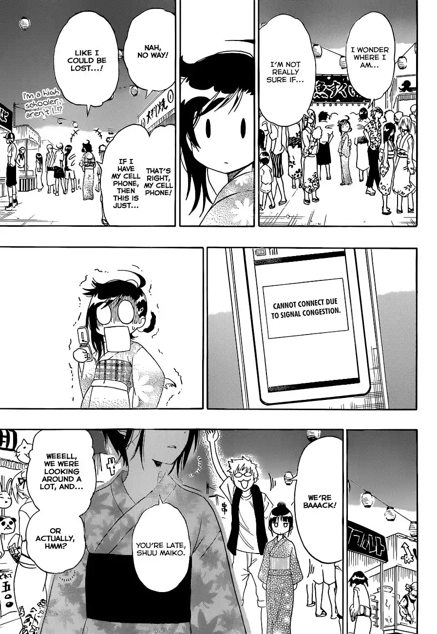 Nisekoi Chapter 108