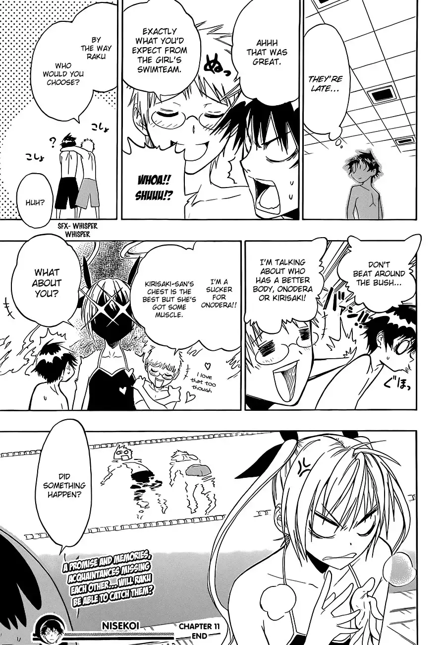 Nisekoi Chapter 11