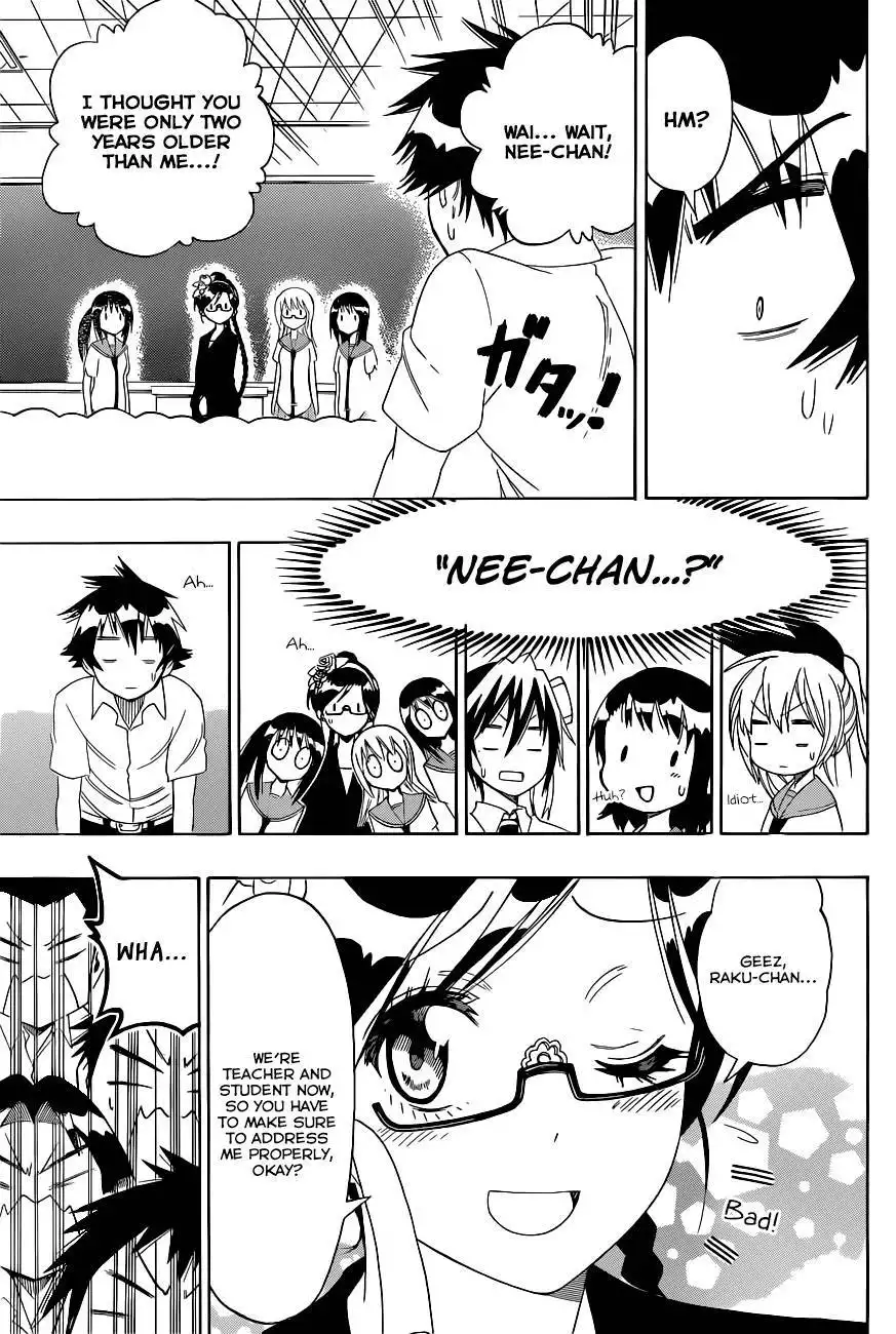 Nisekoi Chapter 119