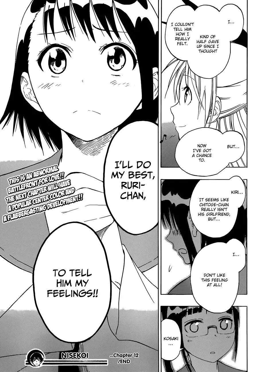 Nisekoi Chapter 12