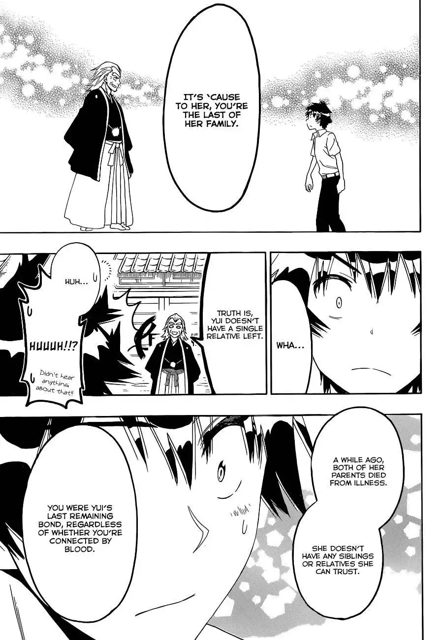 Nisekoi Chapter 121