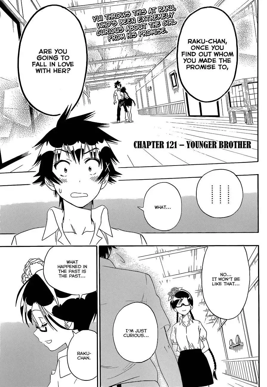 Nisekoi Chapter 121