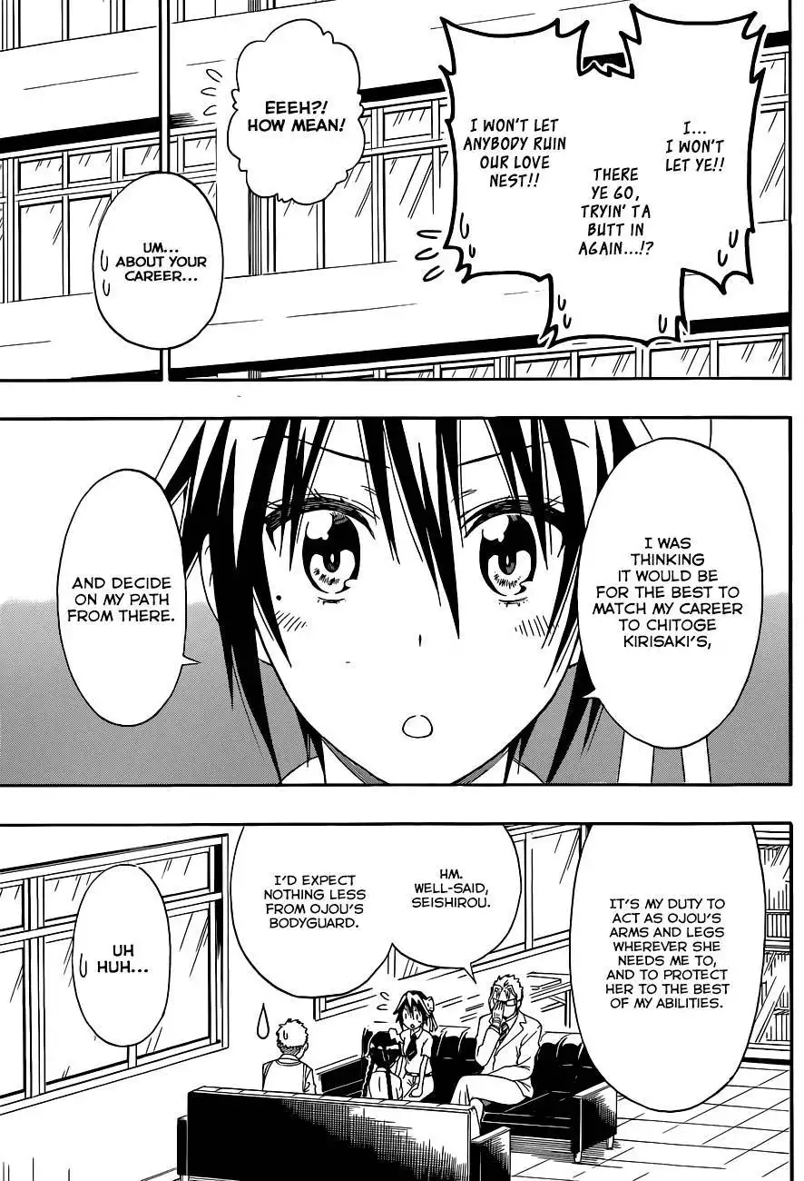 Nisekoi Chapter 122