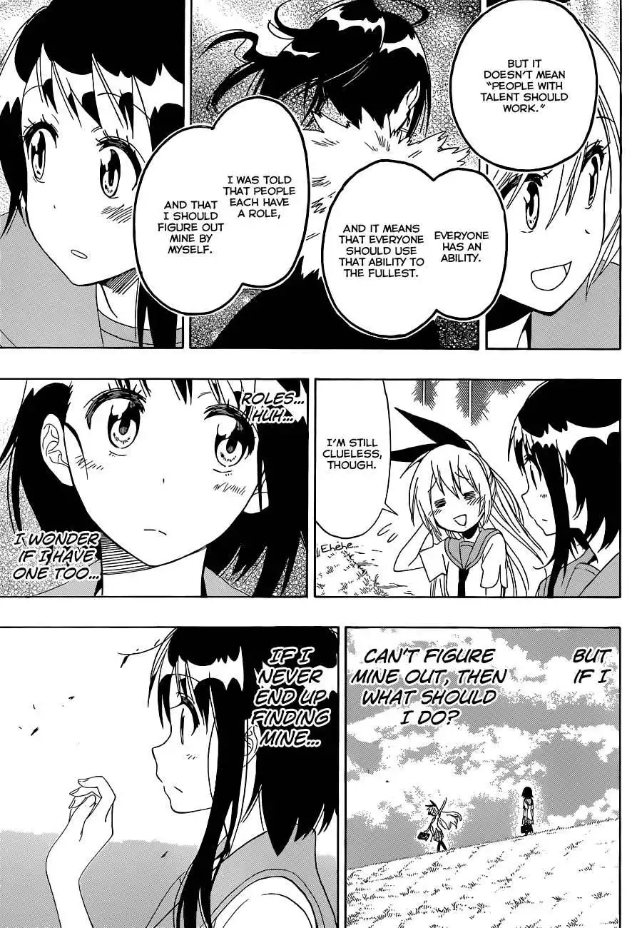 Nisekoi Chapter 123