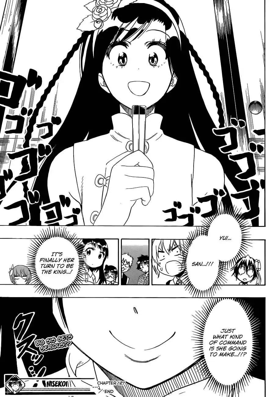 Nisekoi Chapter 127