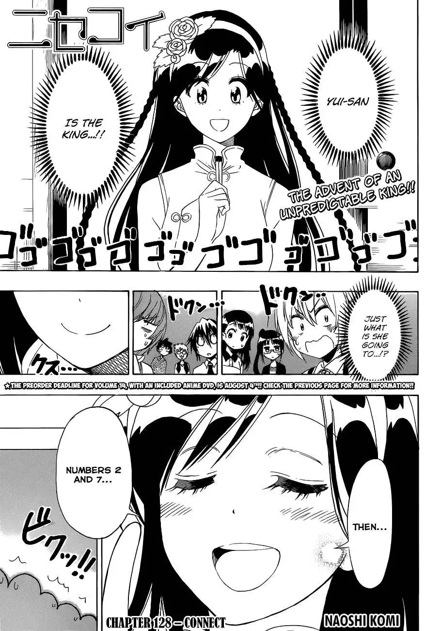 Nisekoi Chapter 128