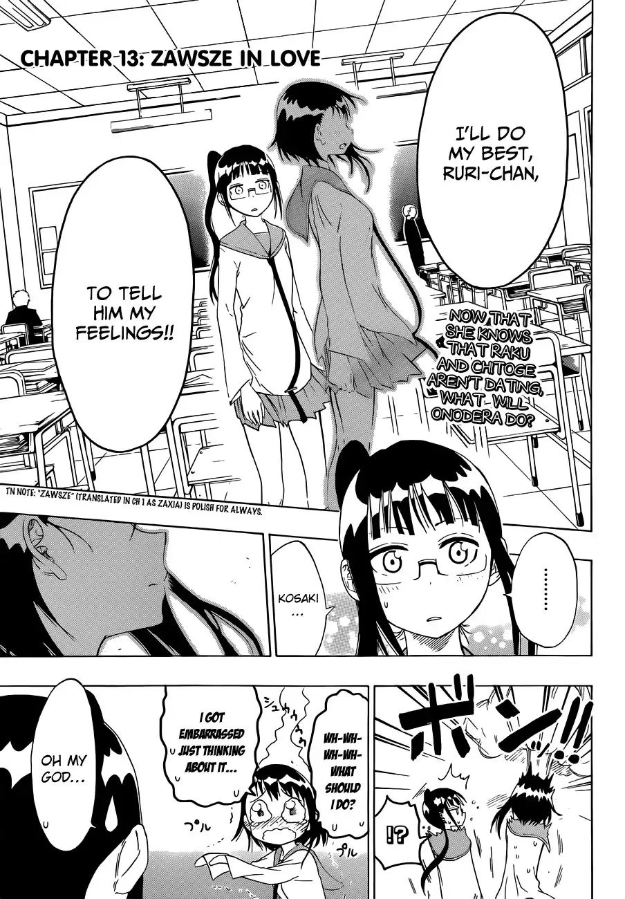 Nisekoi Chapter 13