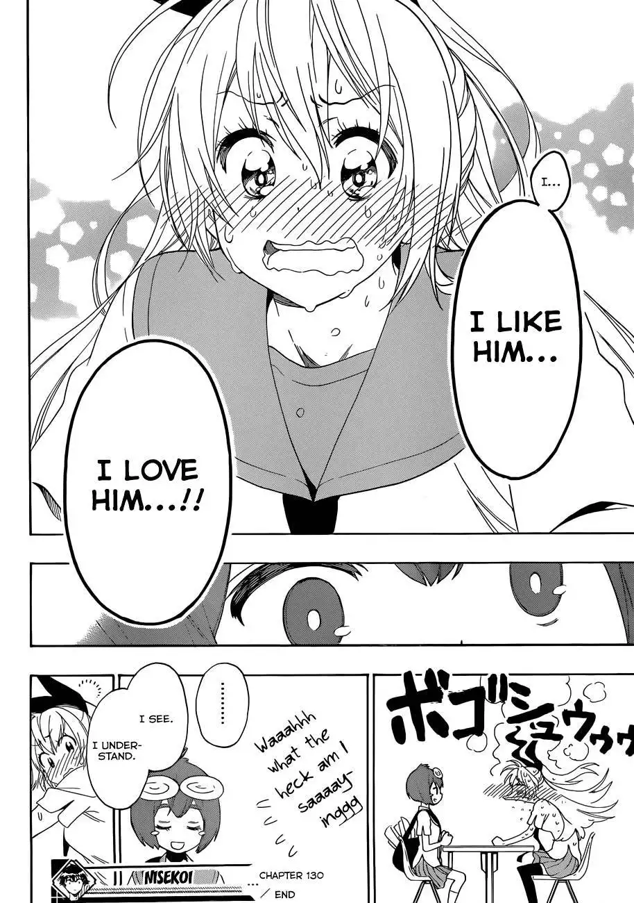 Nisekoi Chapter 130