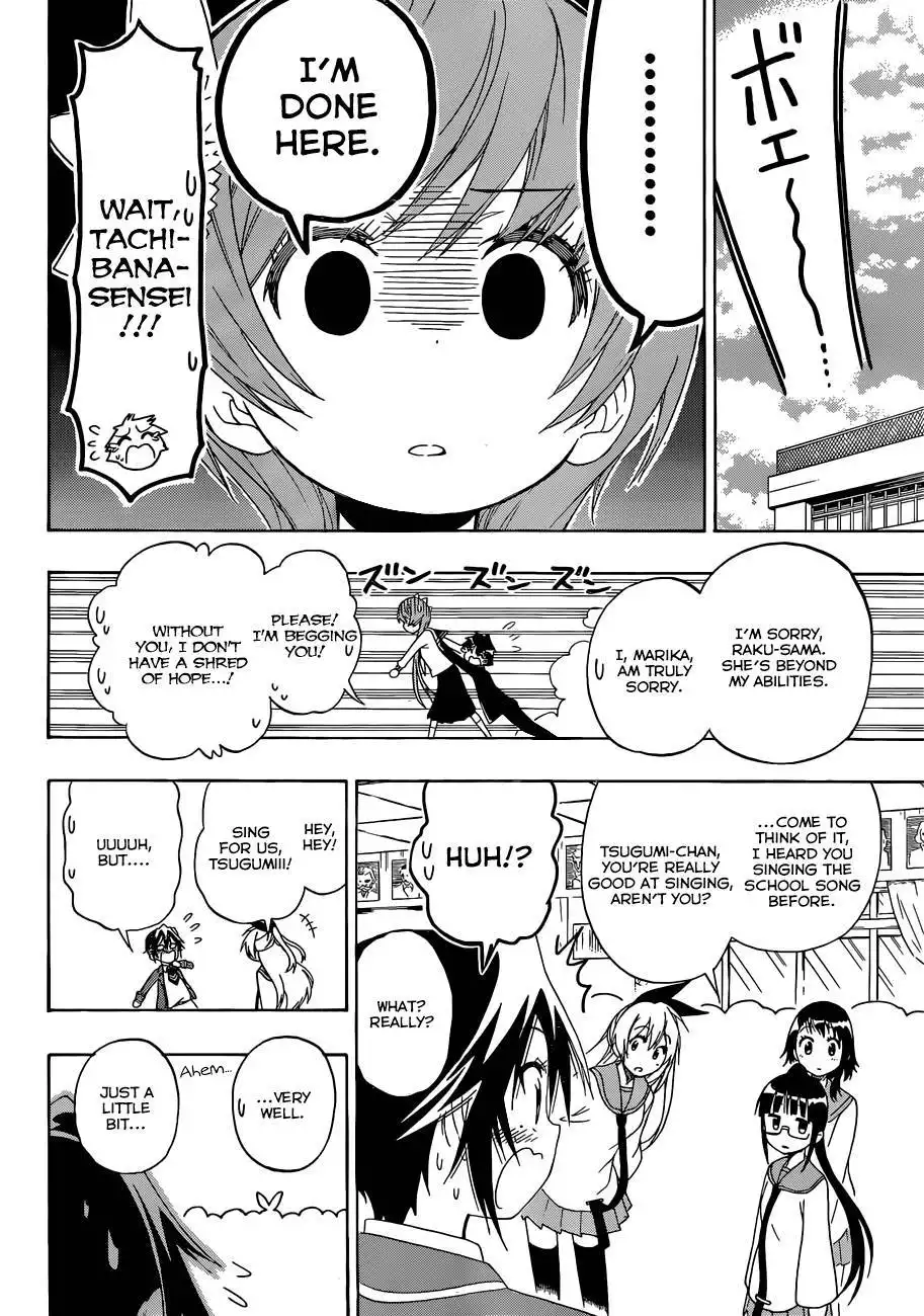 Nisekoi Chapter 135