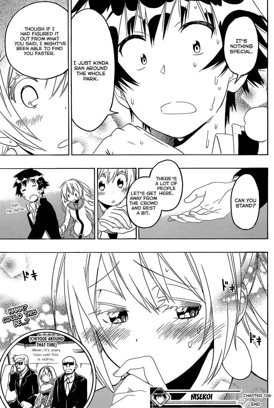 Nisekoi Chapter 136