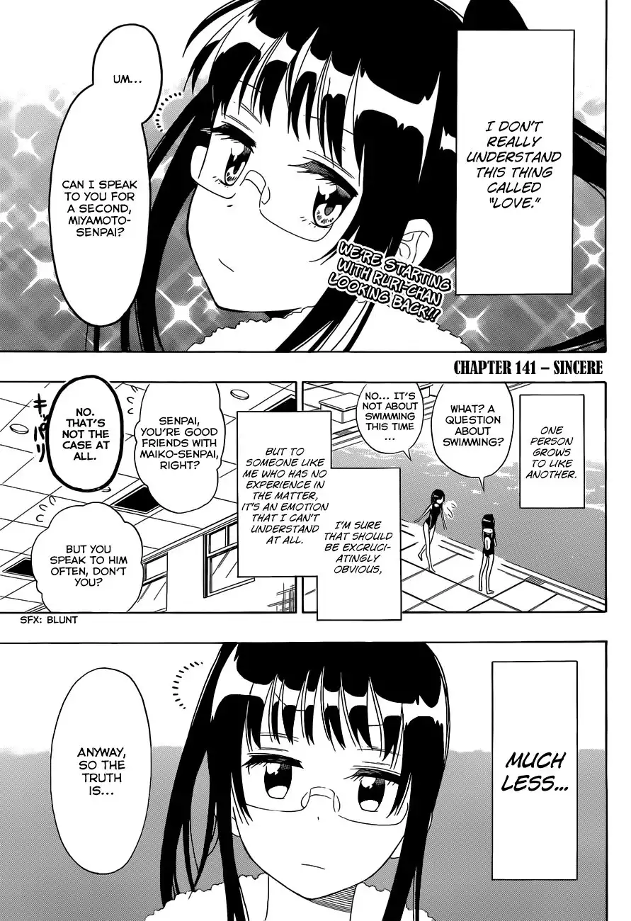 Nisekoi Chapter 141