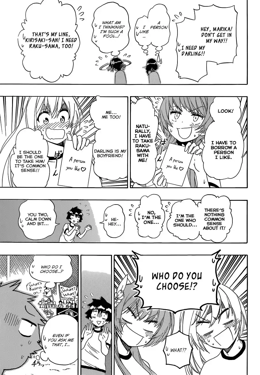 Nisekoi Chapter 145