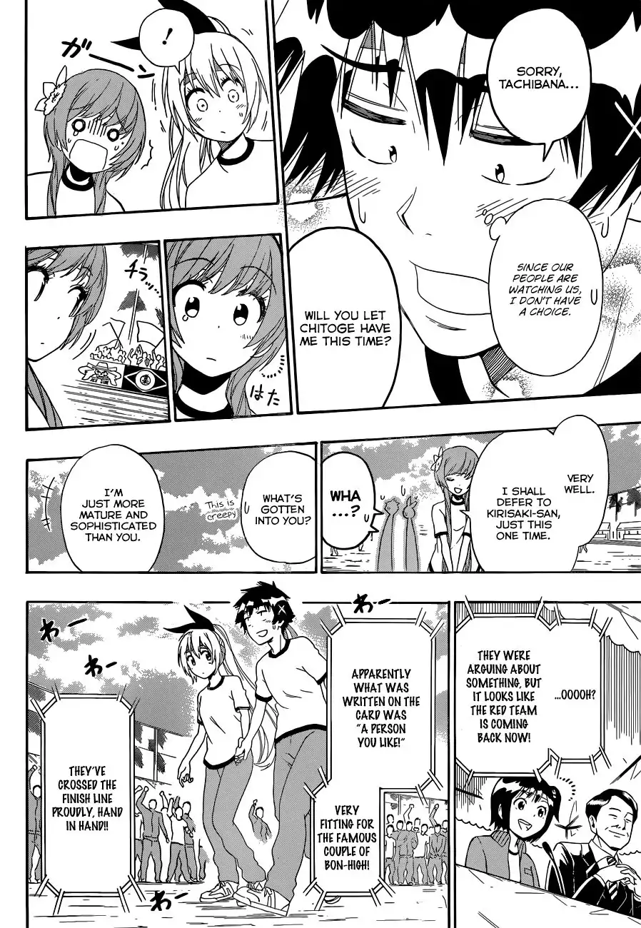 Nisekoi Chapter 145