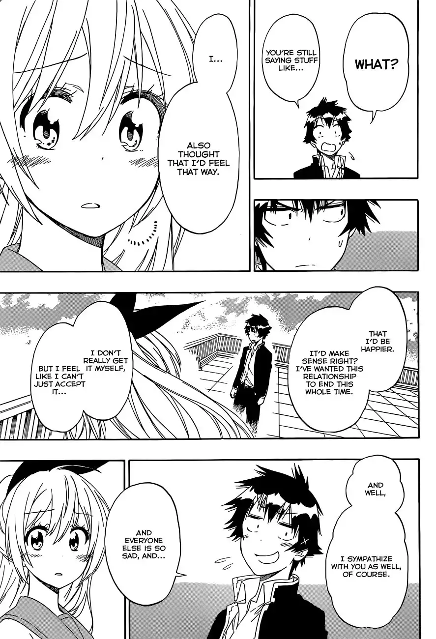 Nisekoi Chapter 157