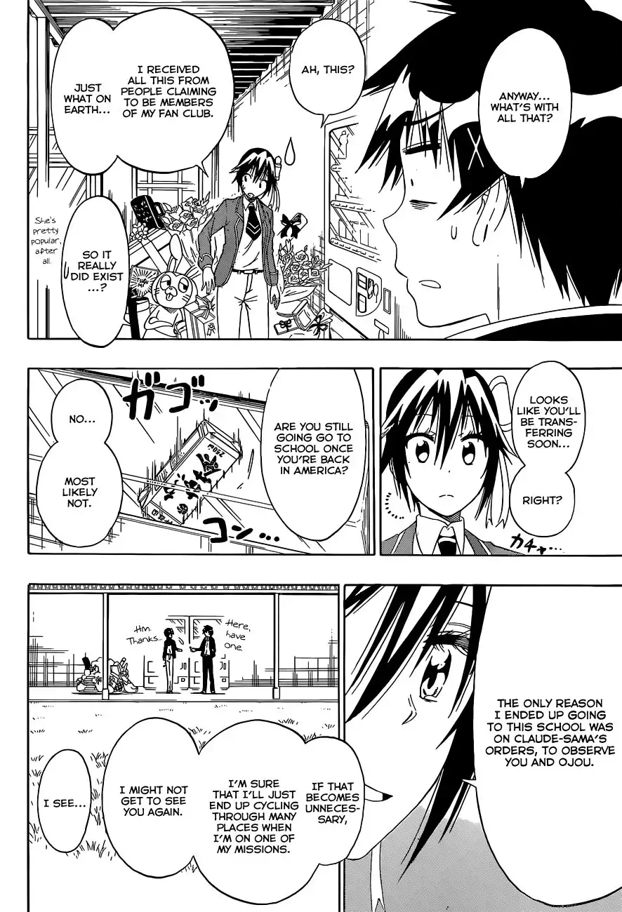 Nisekoi Chapter 158