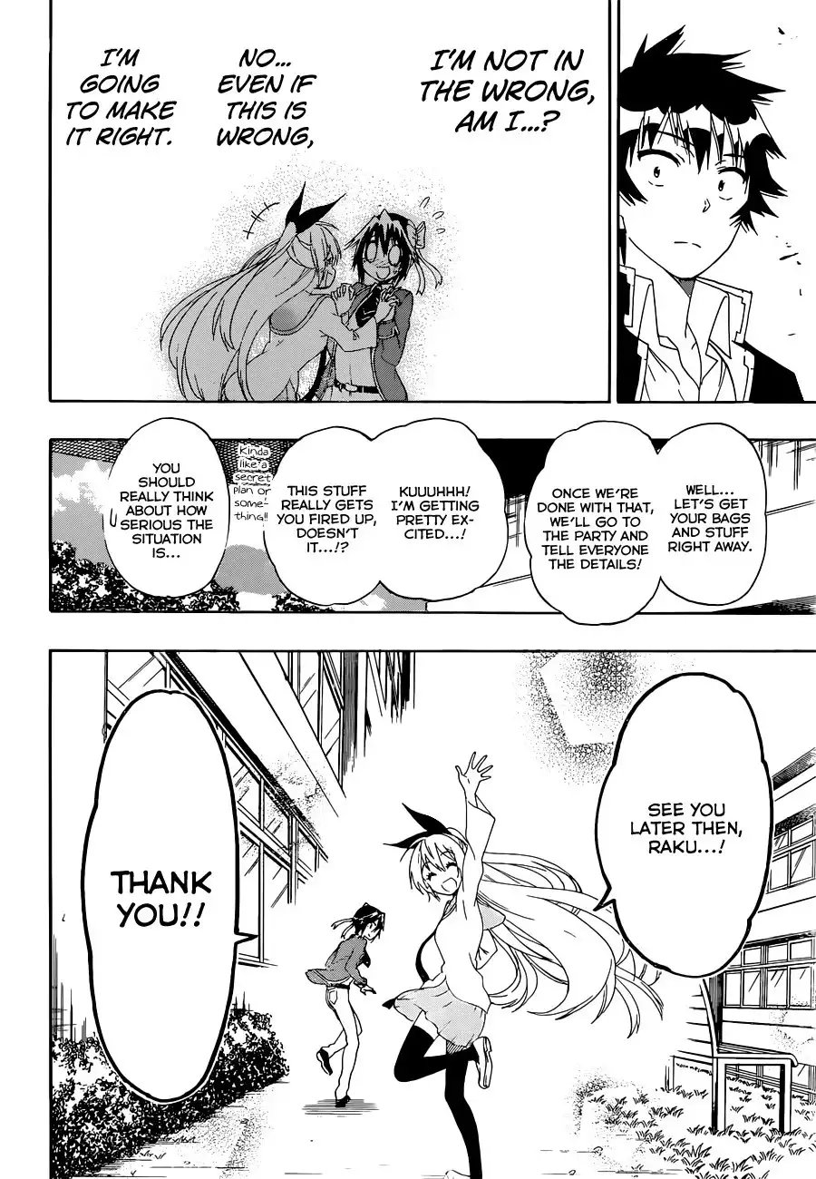 Nisekoi Chapter 160