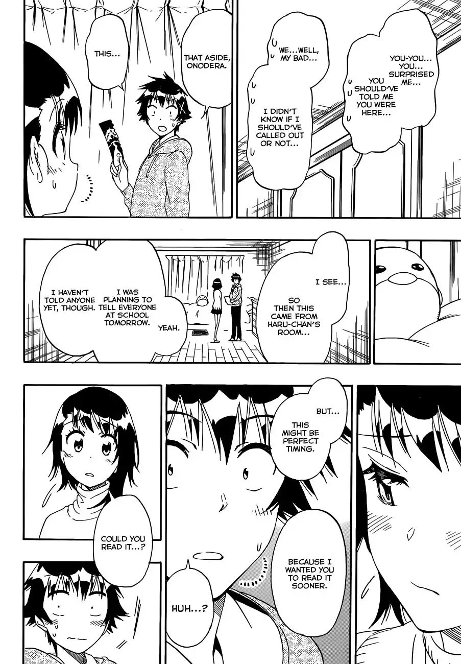 Nisekoi Chapter 164