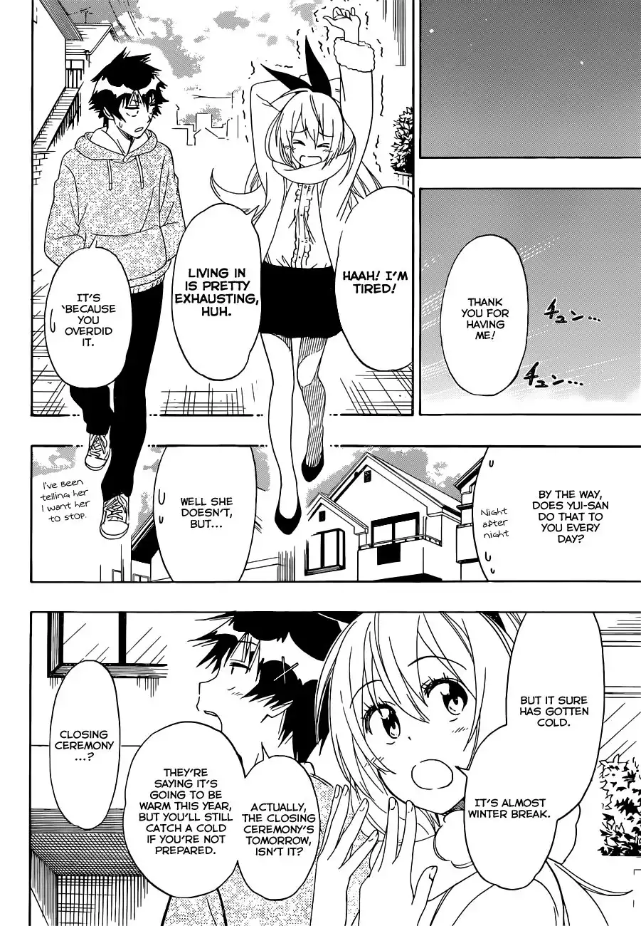 Nisekoi Chapter 164