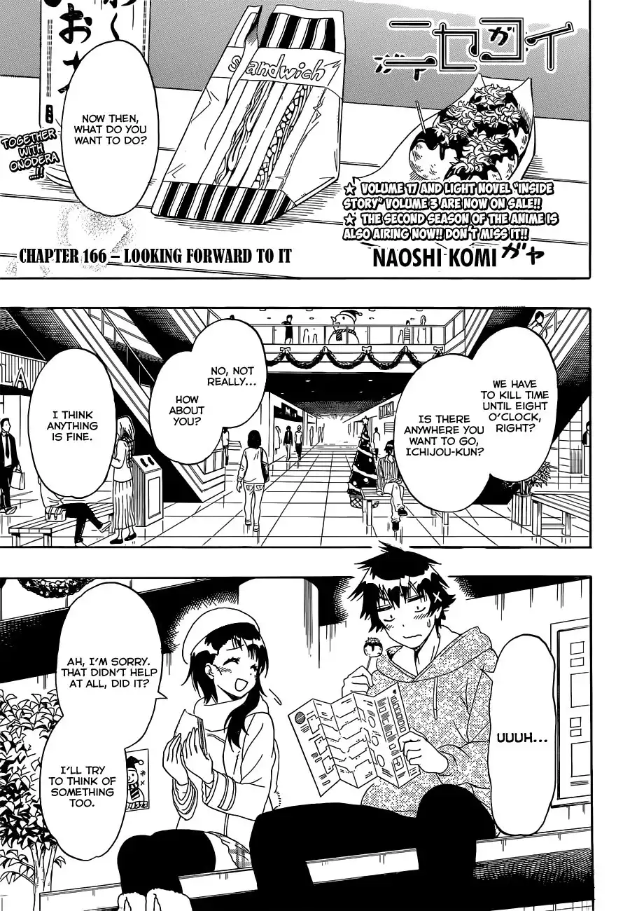 Nisekoi Chapter 166