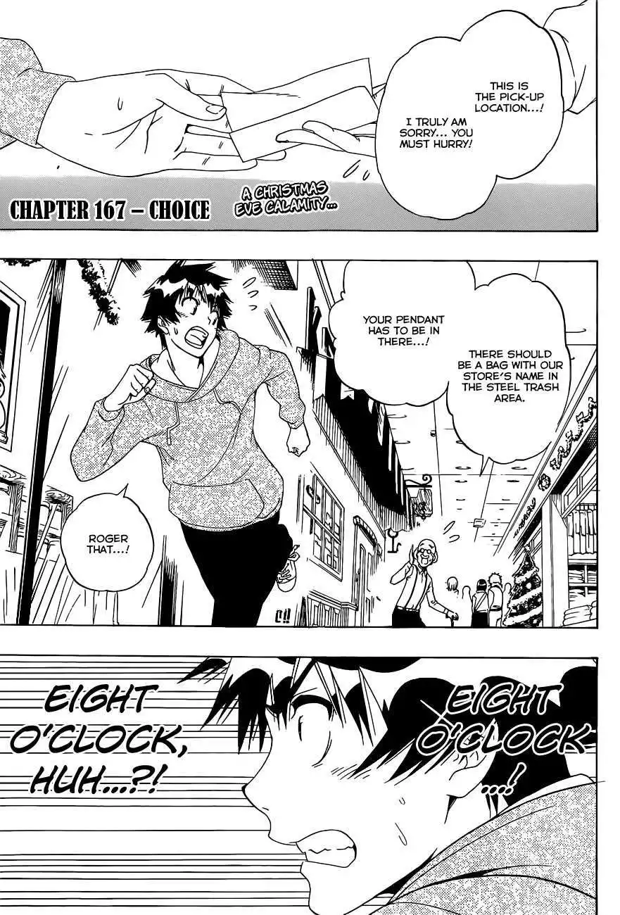 Nisekoi Chapter 167