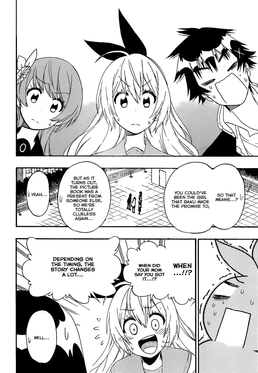 Nisekoi Chapter 168