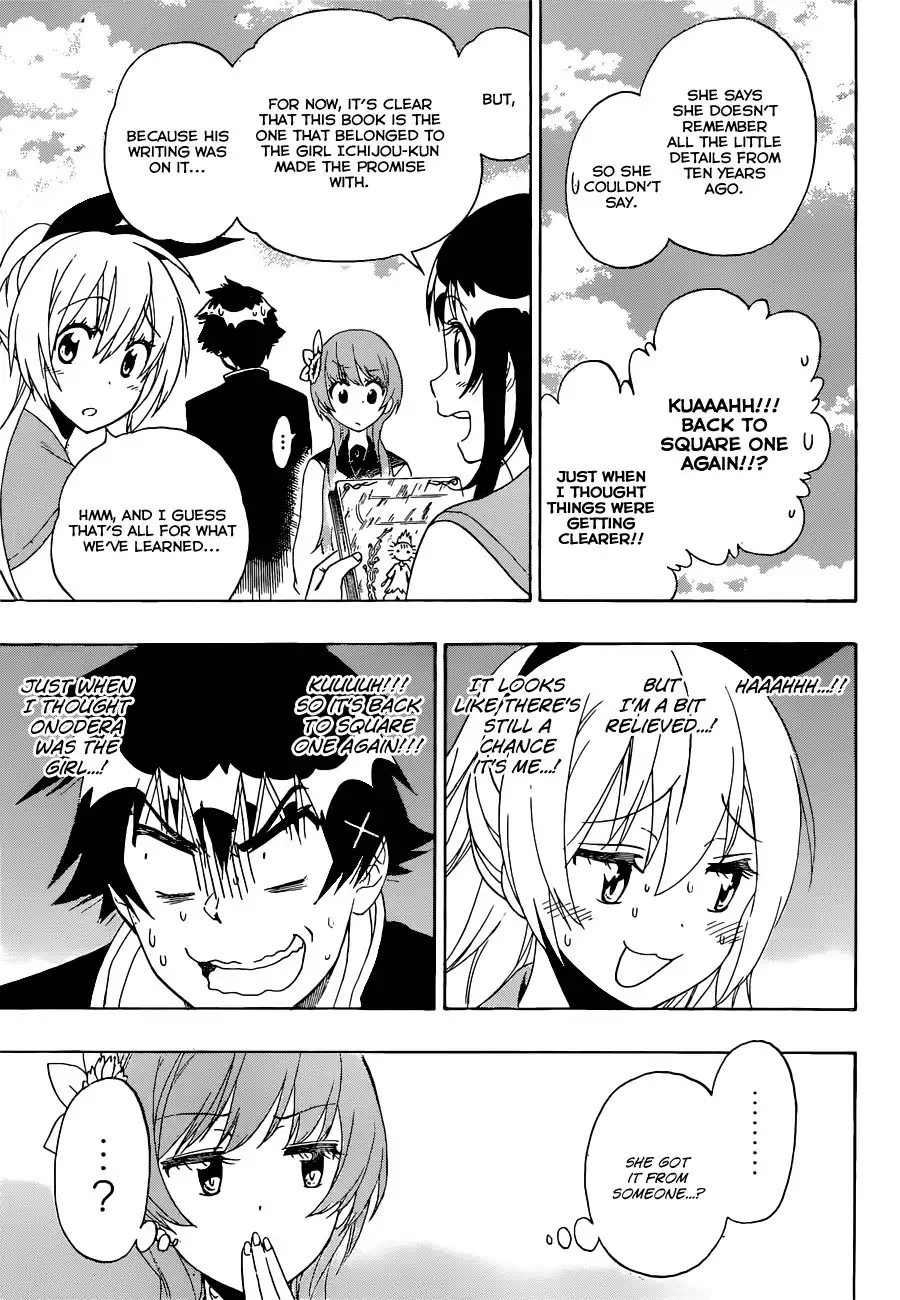 Nisekoi Chapter 168