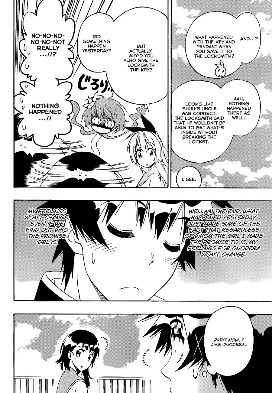 Nisekoi Chapter 168