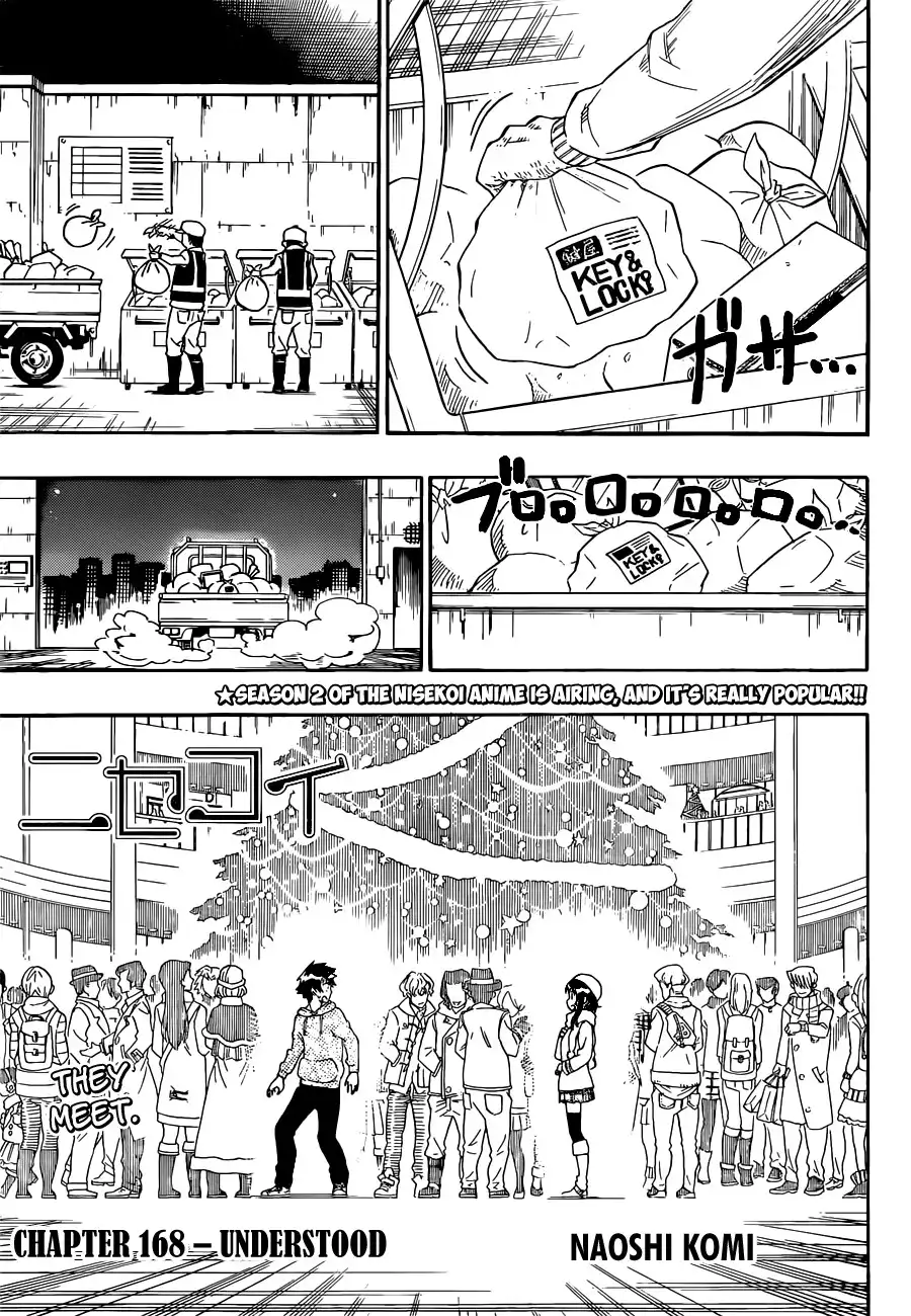 Nisekoi Chapter 168