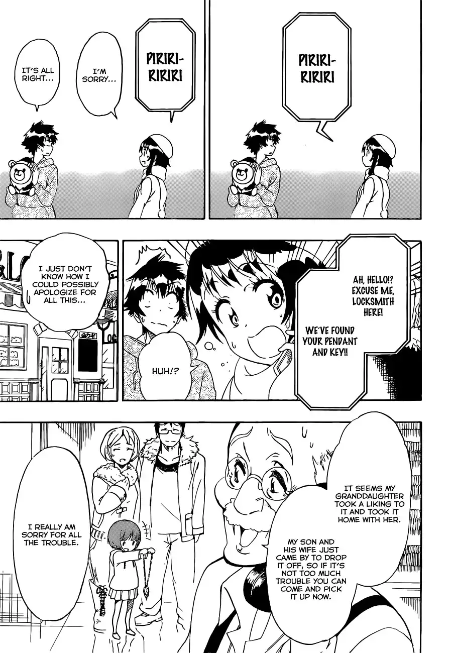 Nisekoi Chapter 168