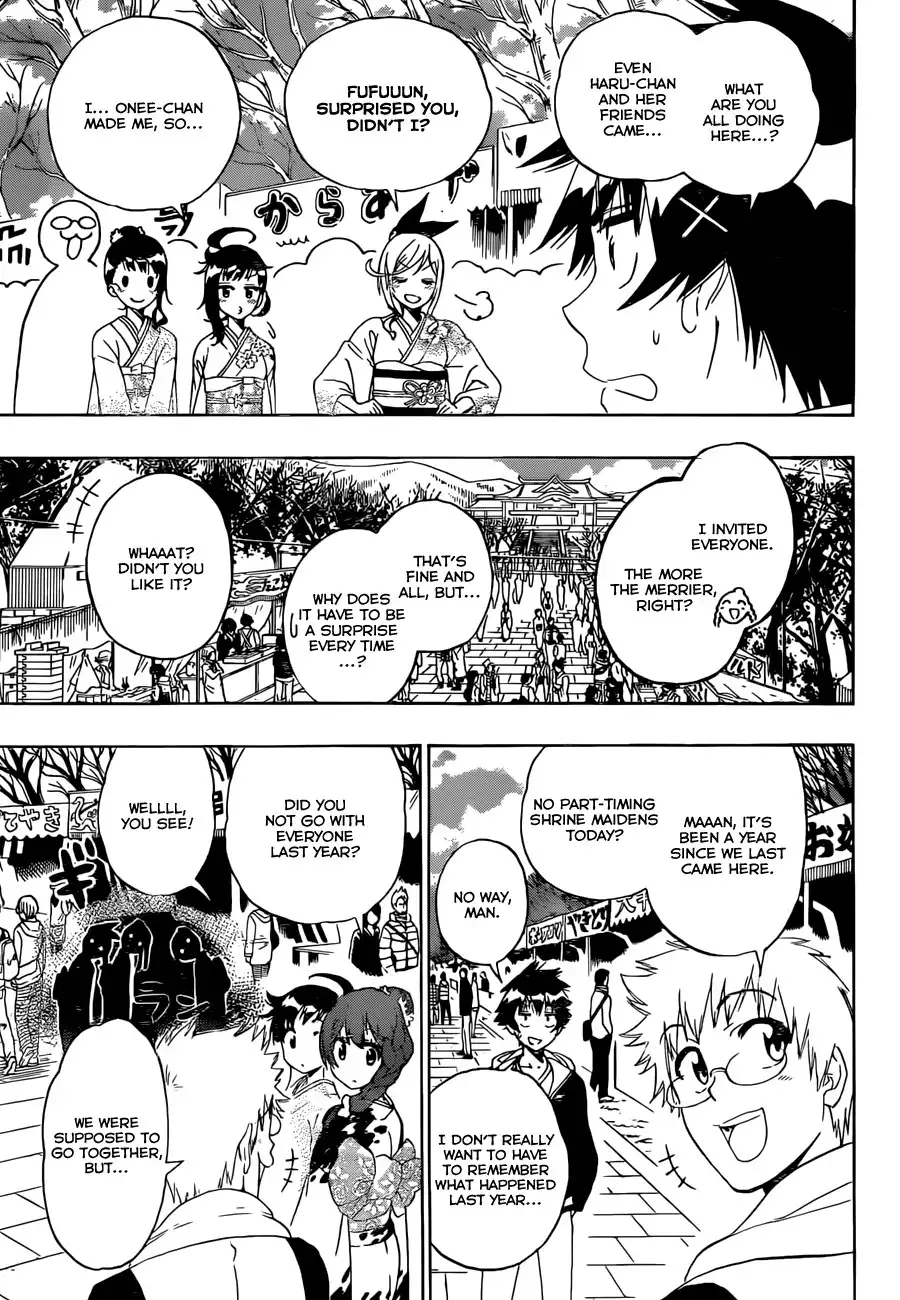 Nisekoi Chapter 172