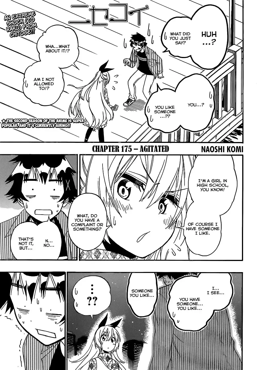 Nisekoi Chapter 175