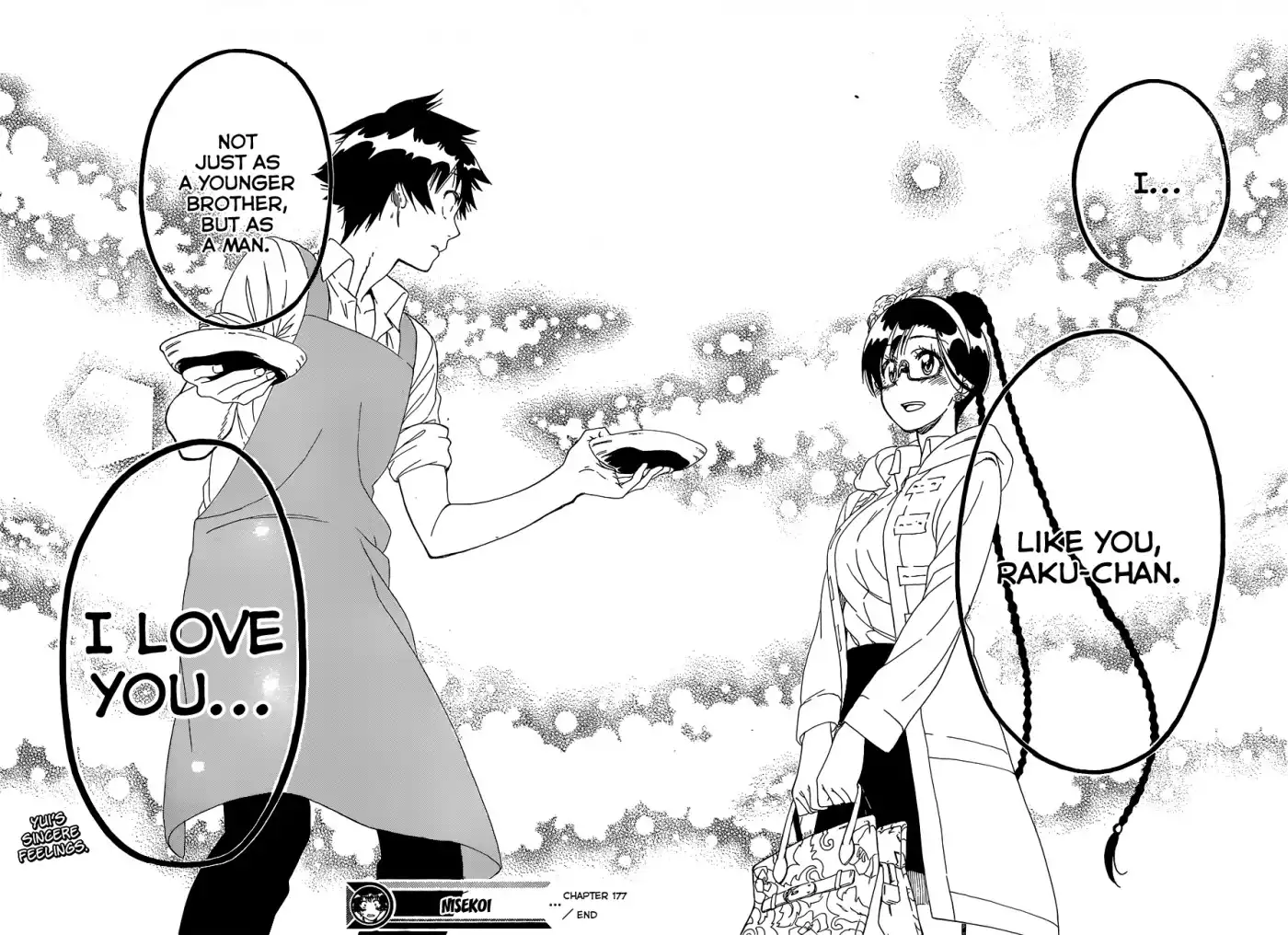 Nisekoi Chapter 177