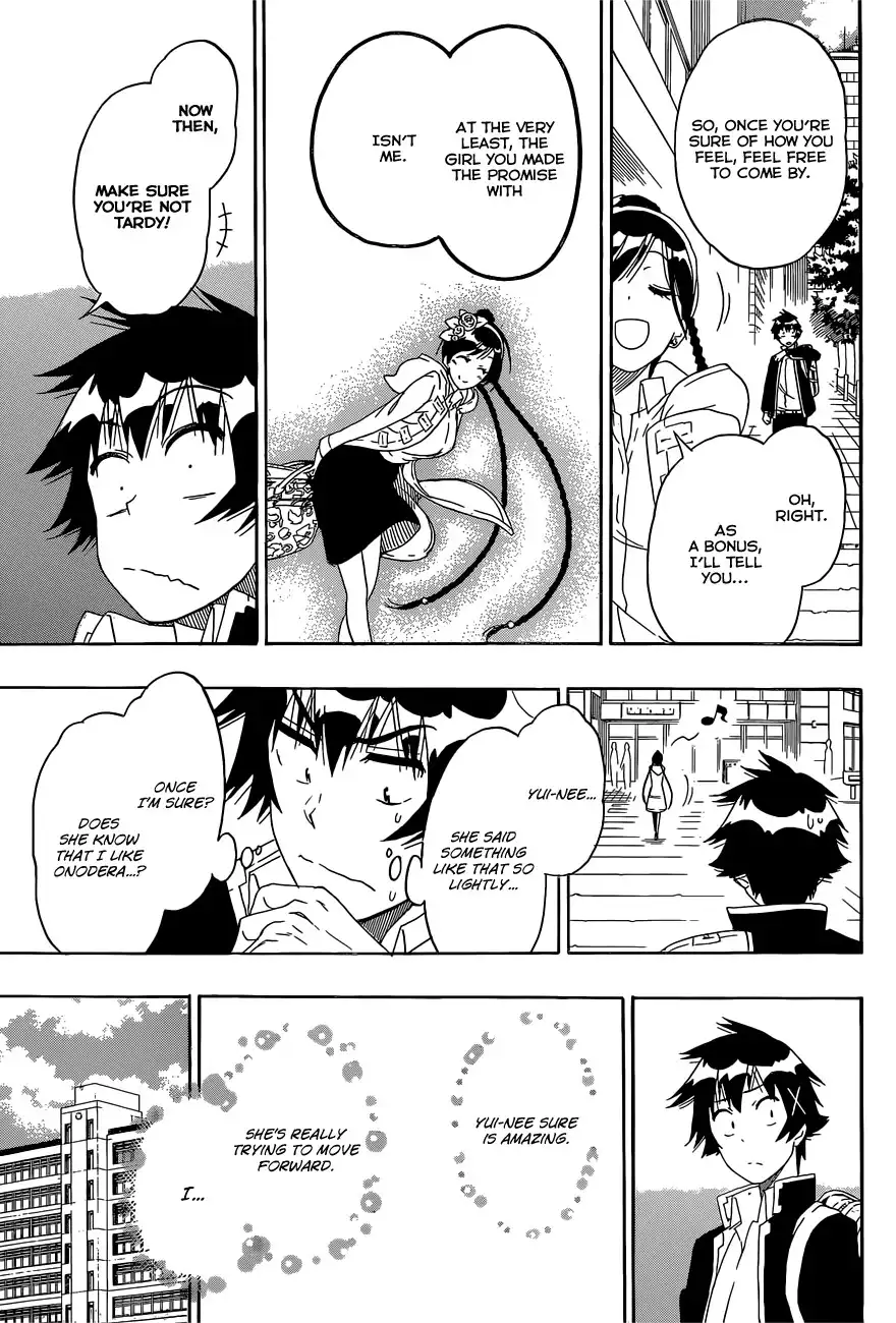 Nisekoi Chapter 179