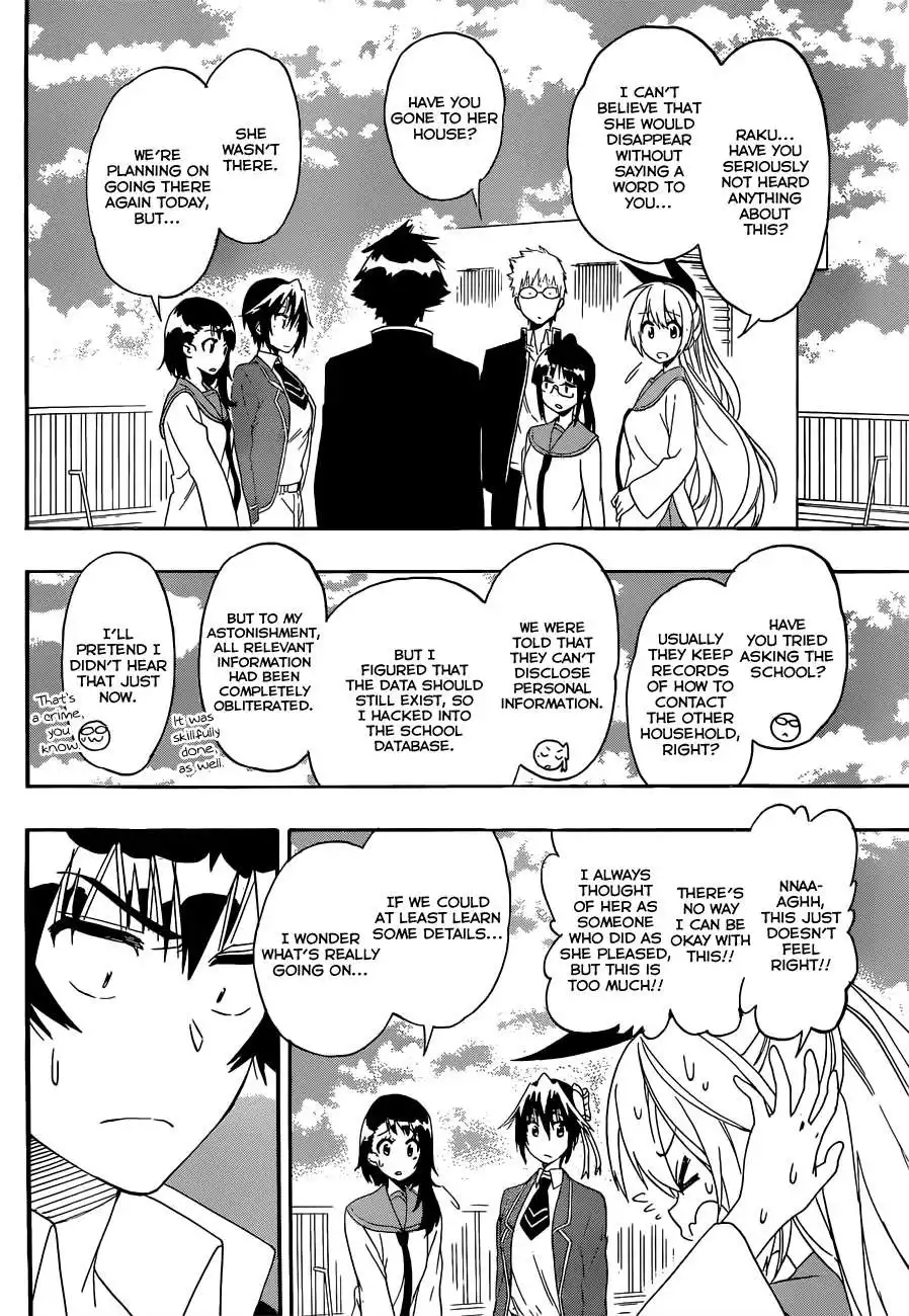 Nisekoi Chapter 181