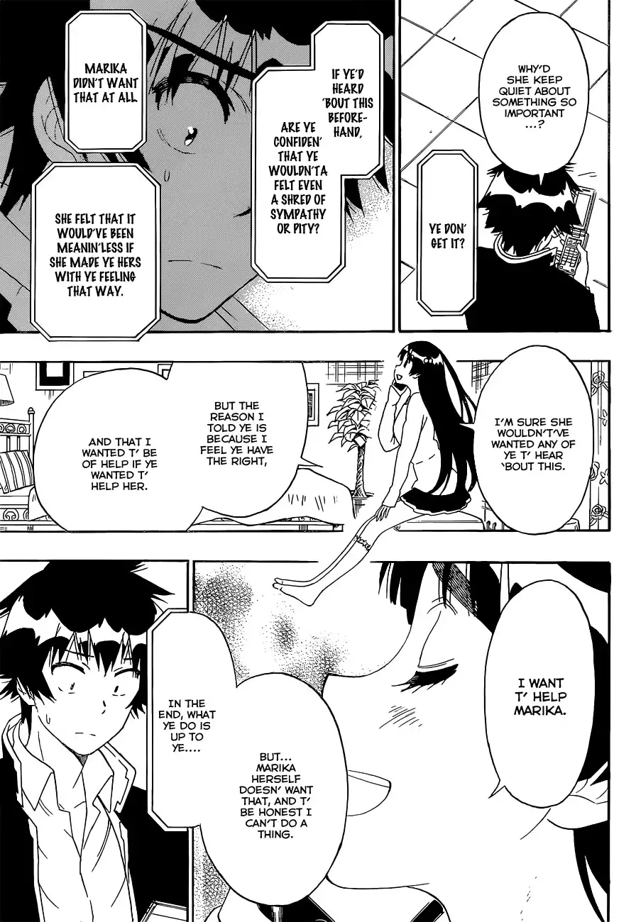 Nisekoi Chapter 182