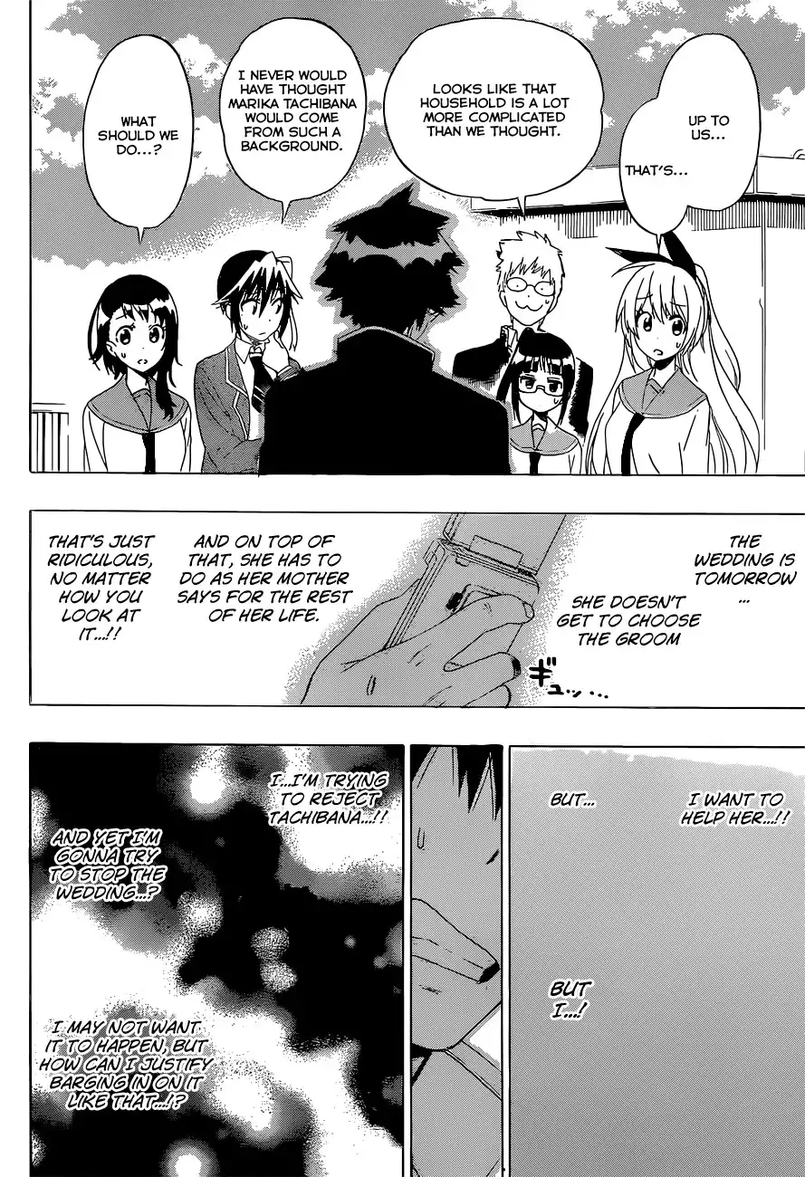 Nisekoi Chapter 182