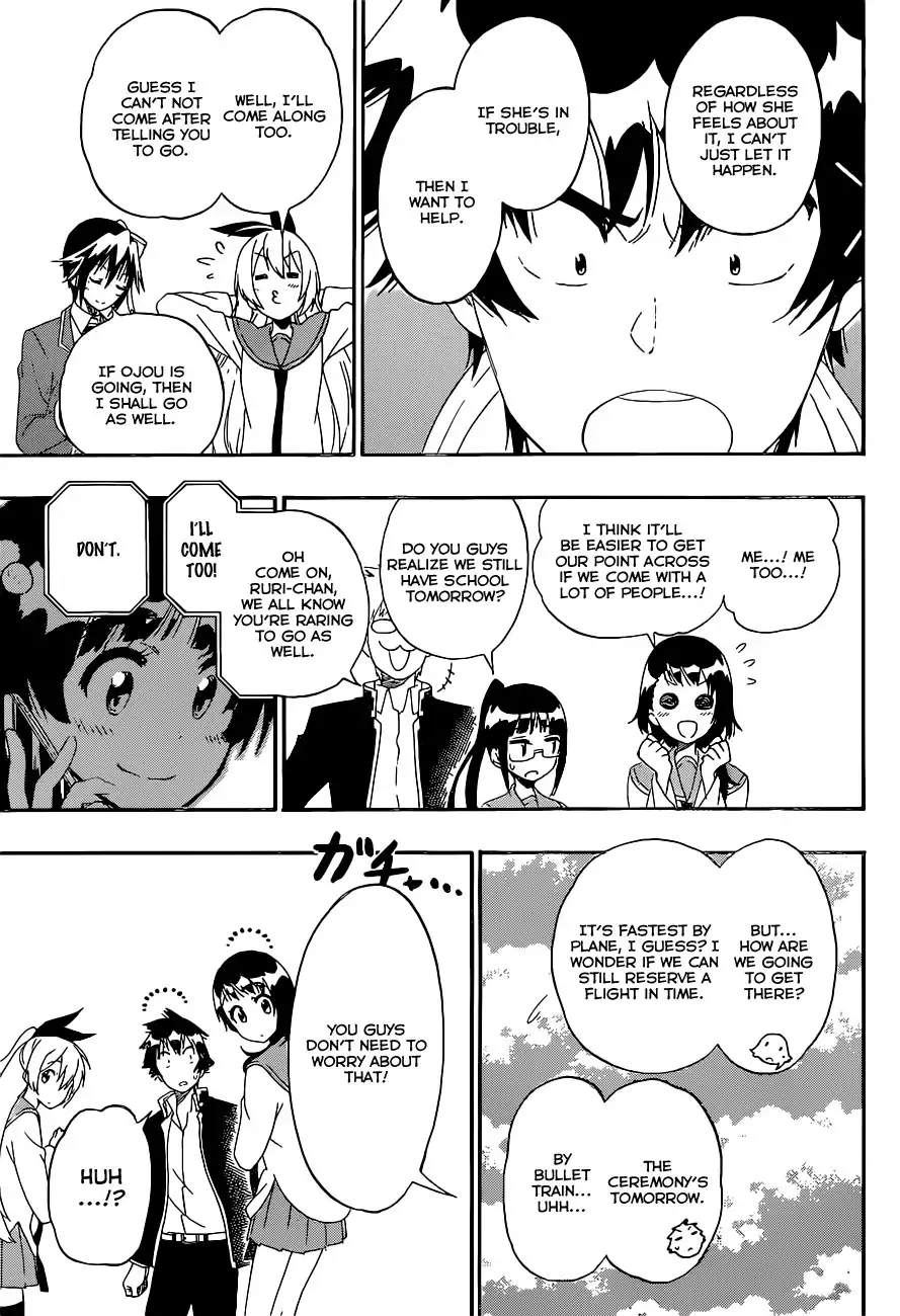 Nisekoi Chapter 182