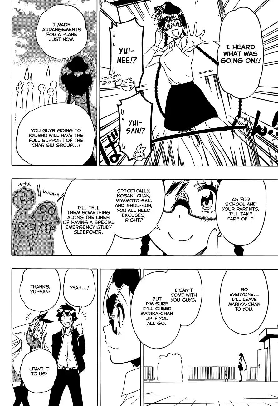 Nisekoi Chapter 182