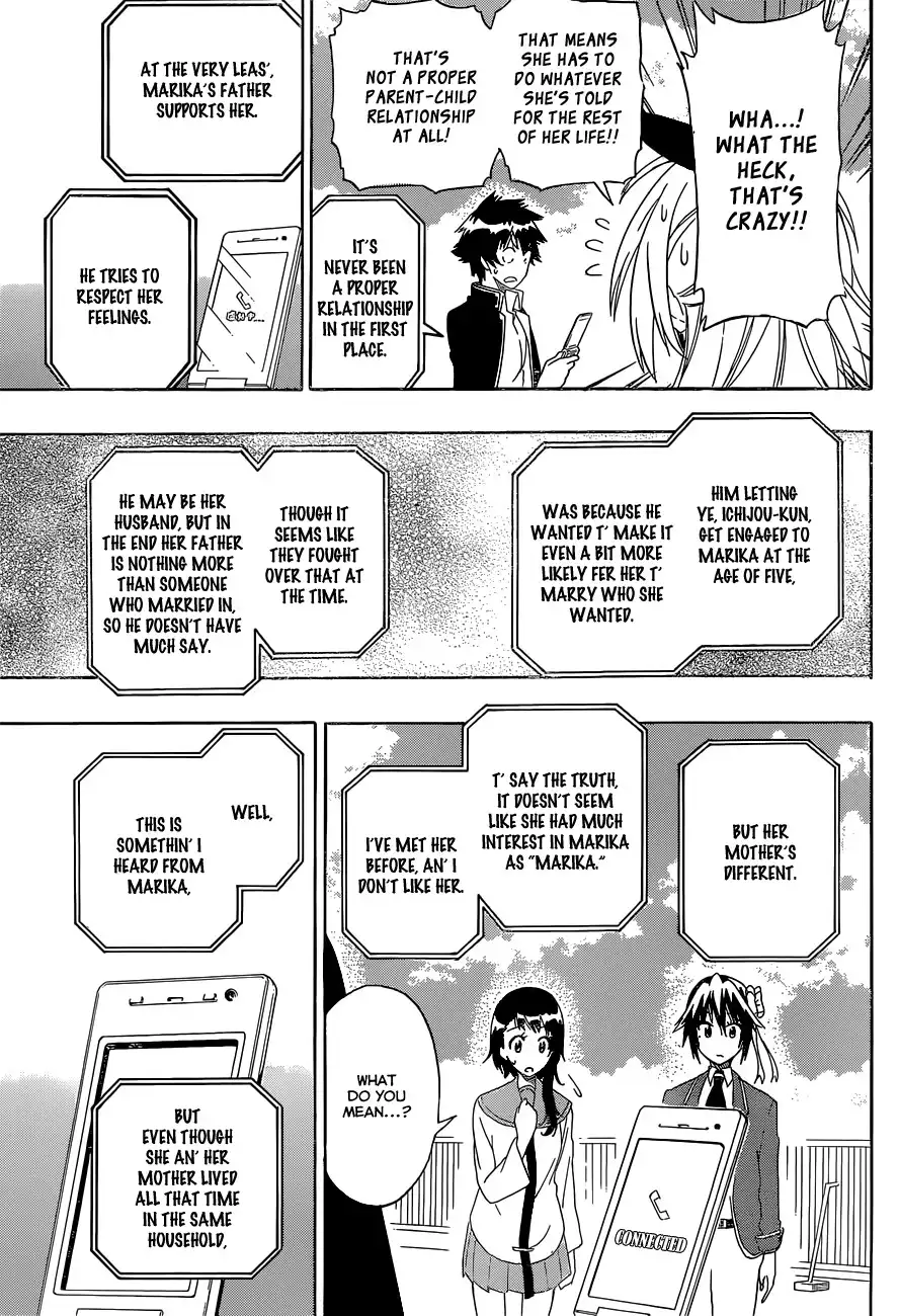 Nisekoi Chapter 182