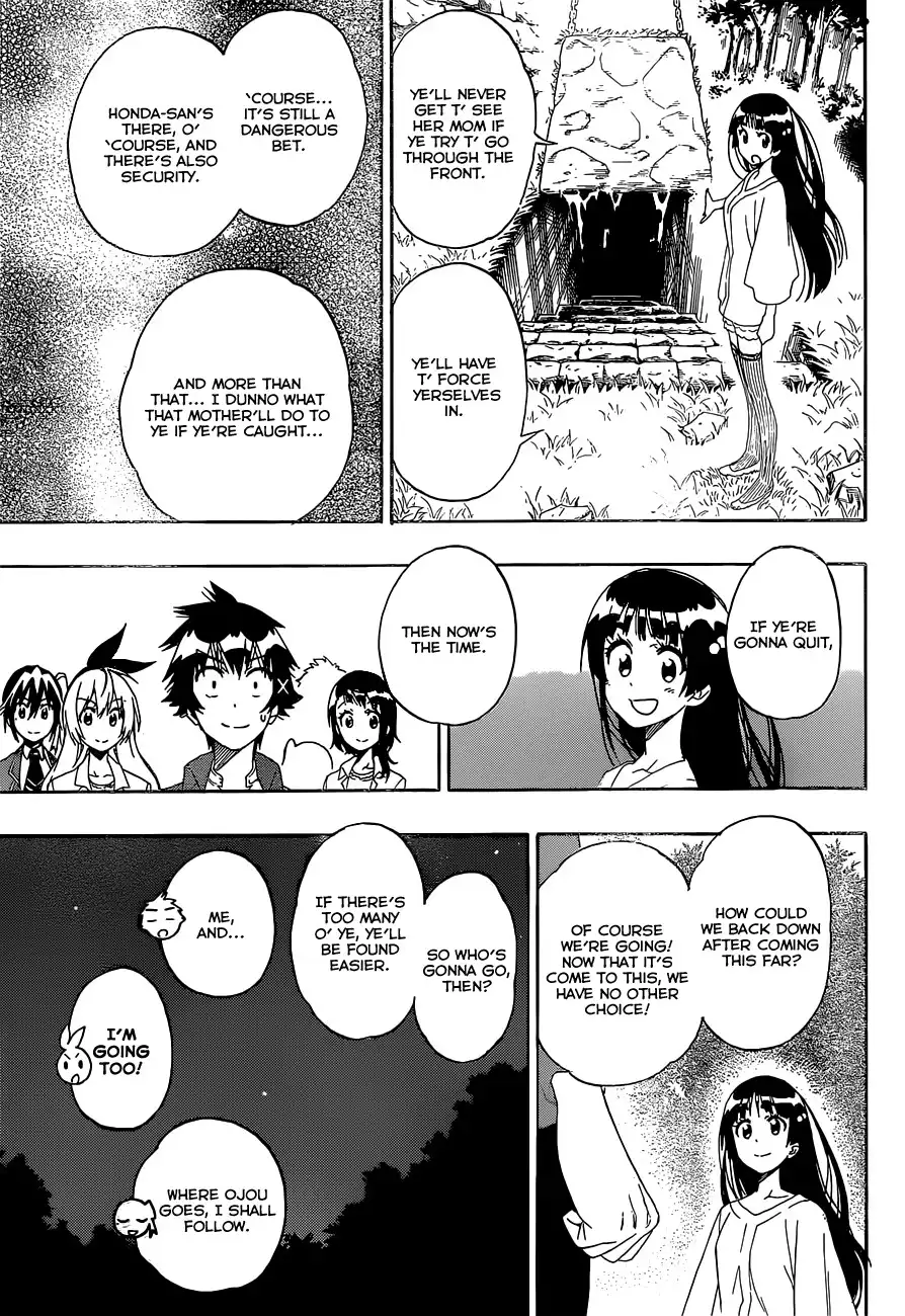 Nisekoi Chapter 184