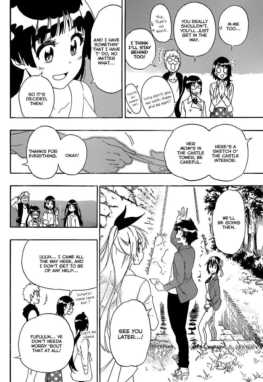 Nisekoi Chapter 184