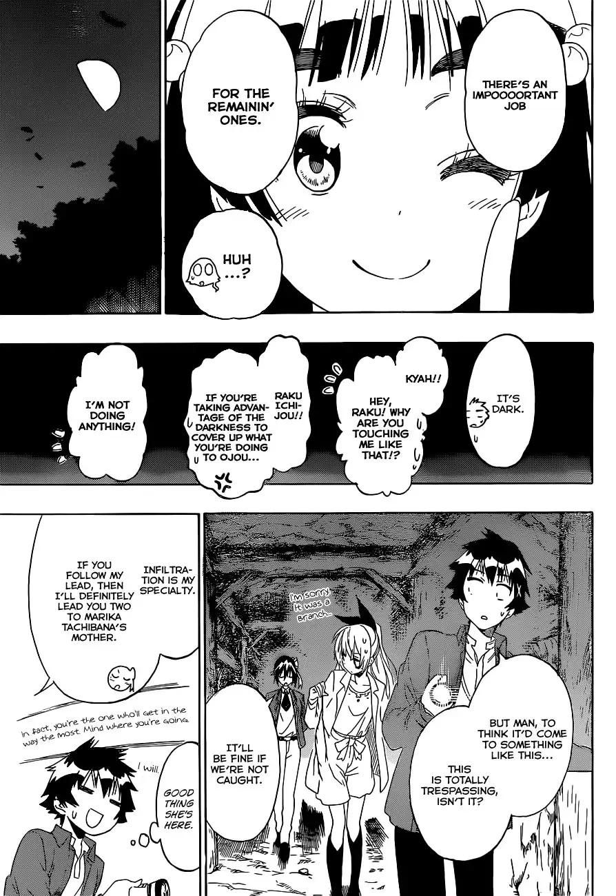 Nisekoi Chapter 184